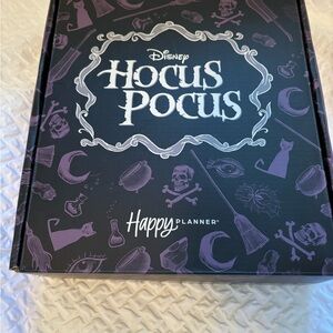 Happy Planner Hocus Pocus Be Happy Box with 2 Sets of Disney Discs